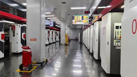 Rotogravure printing line