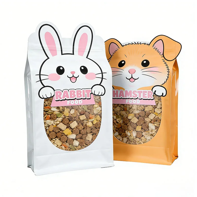 Cat Litter Packaging Zipper Bags with Custom Designs