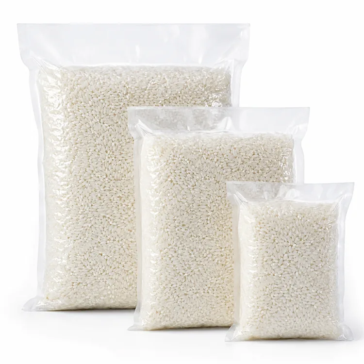 Custom Food Vacuum Seal Bags Transparent PA PE Nylon Vacuum Packaging Bags for Meat Fish Seafood Frozen Food Storage