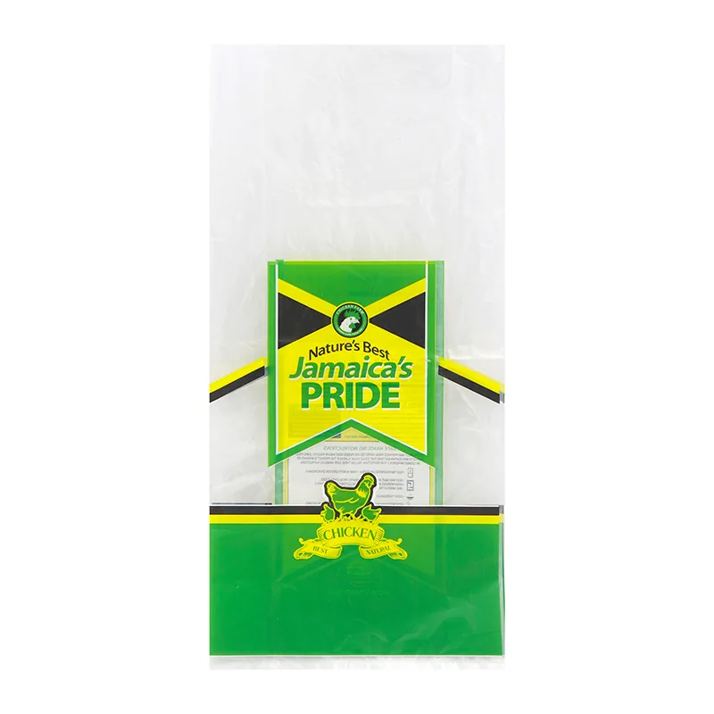 Customized Food Grade Frozen Plastic Bag Frozen PE Back Seal Bag Chicken Breast Plastic Packaging Bag