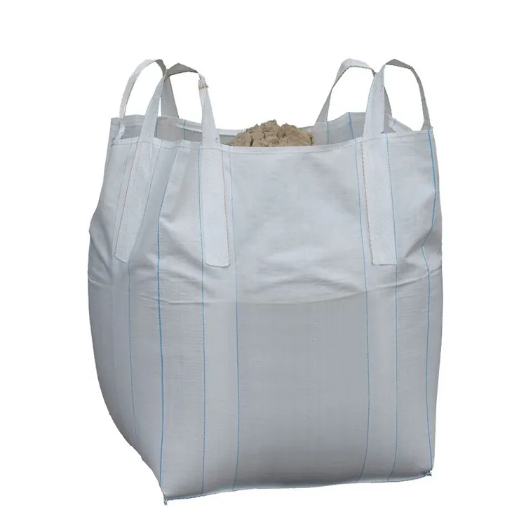 Durable PP FIBC Jumbo/Ton Bag for Bulk Chemicals & Minerals Food Grade High Strength Export Standard