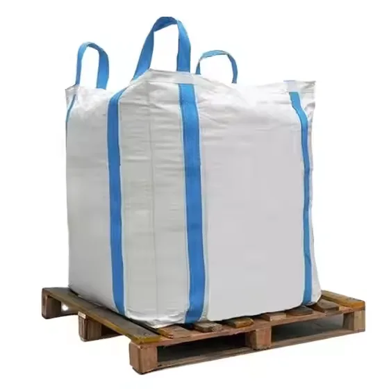 Top Opening Anti-Static Conductive Jumbo Bags Breathable Woven Plastic FIBC Tons 1000kg 1ton 1500kg Loading Weight