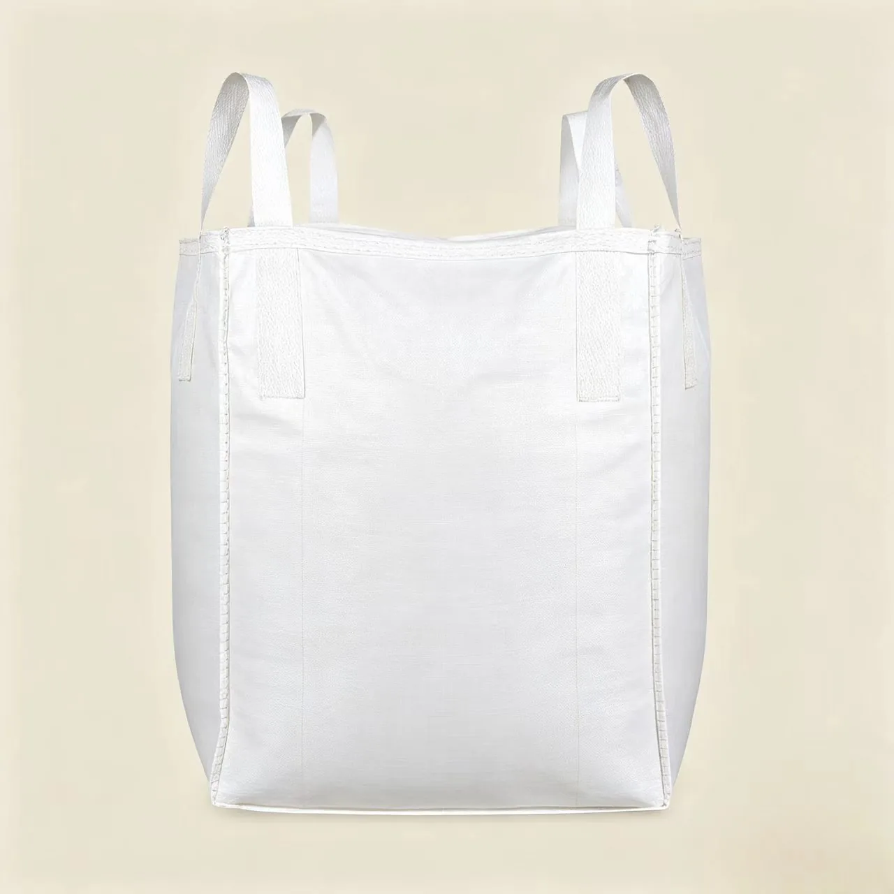 White Standard Transit FIBC Bulk Bag Lightweight PP Jumbo Bag for Cargo